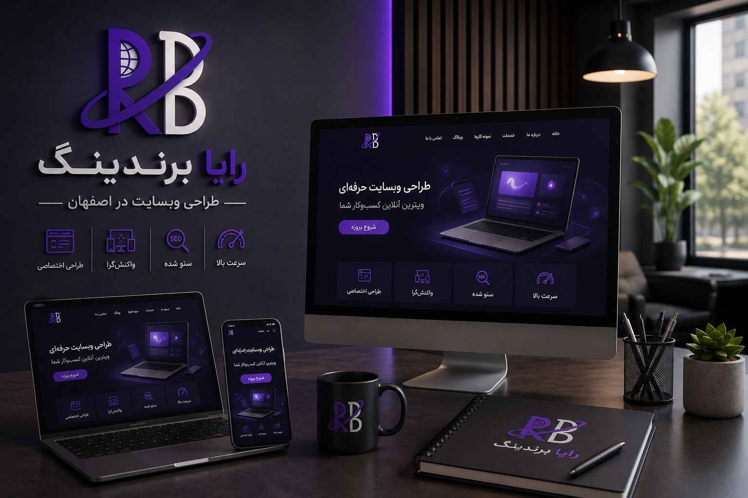 طراحی وبسایت در اصفهان؛ ساخت یک حضور حرفه‌ای برای رشد کسب‌وکارها