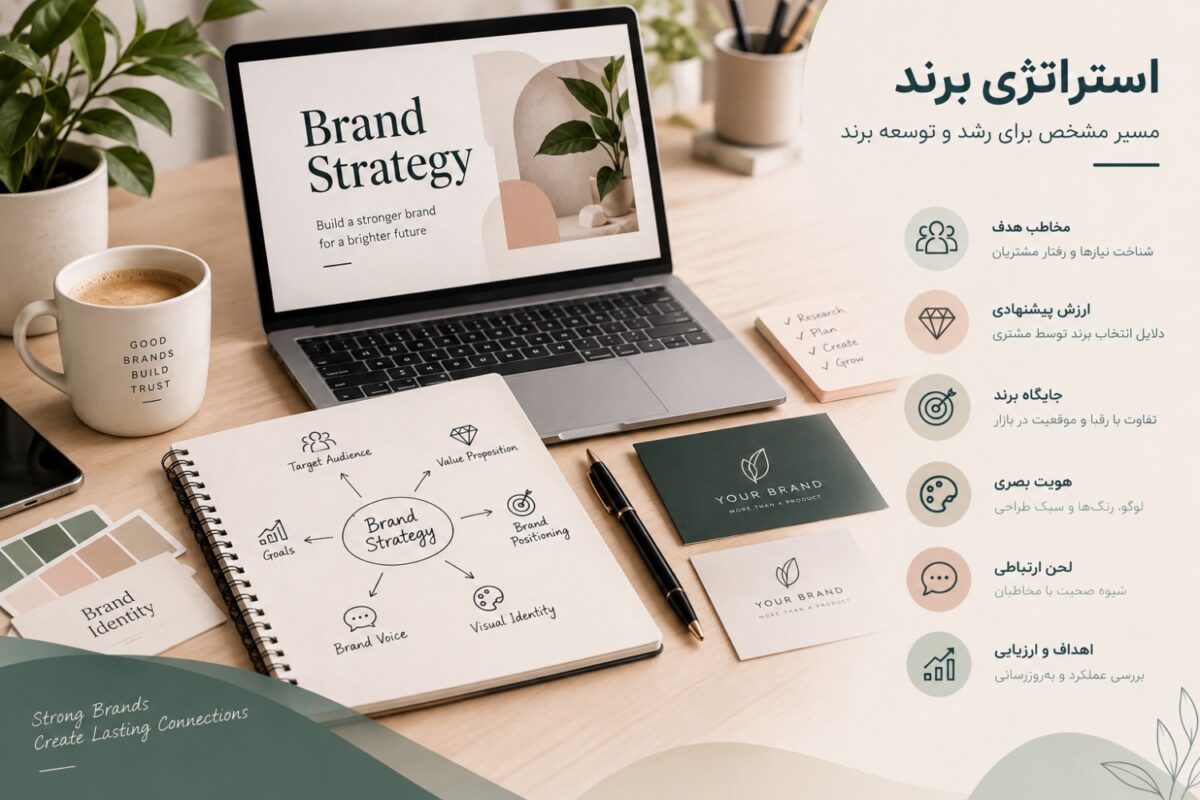 استراتژی برند و عناصر اصلی آن