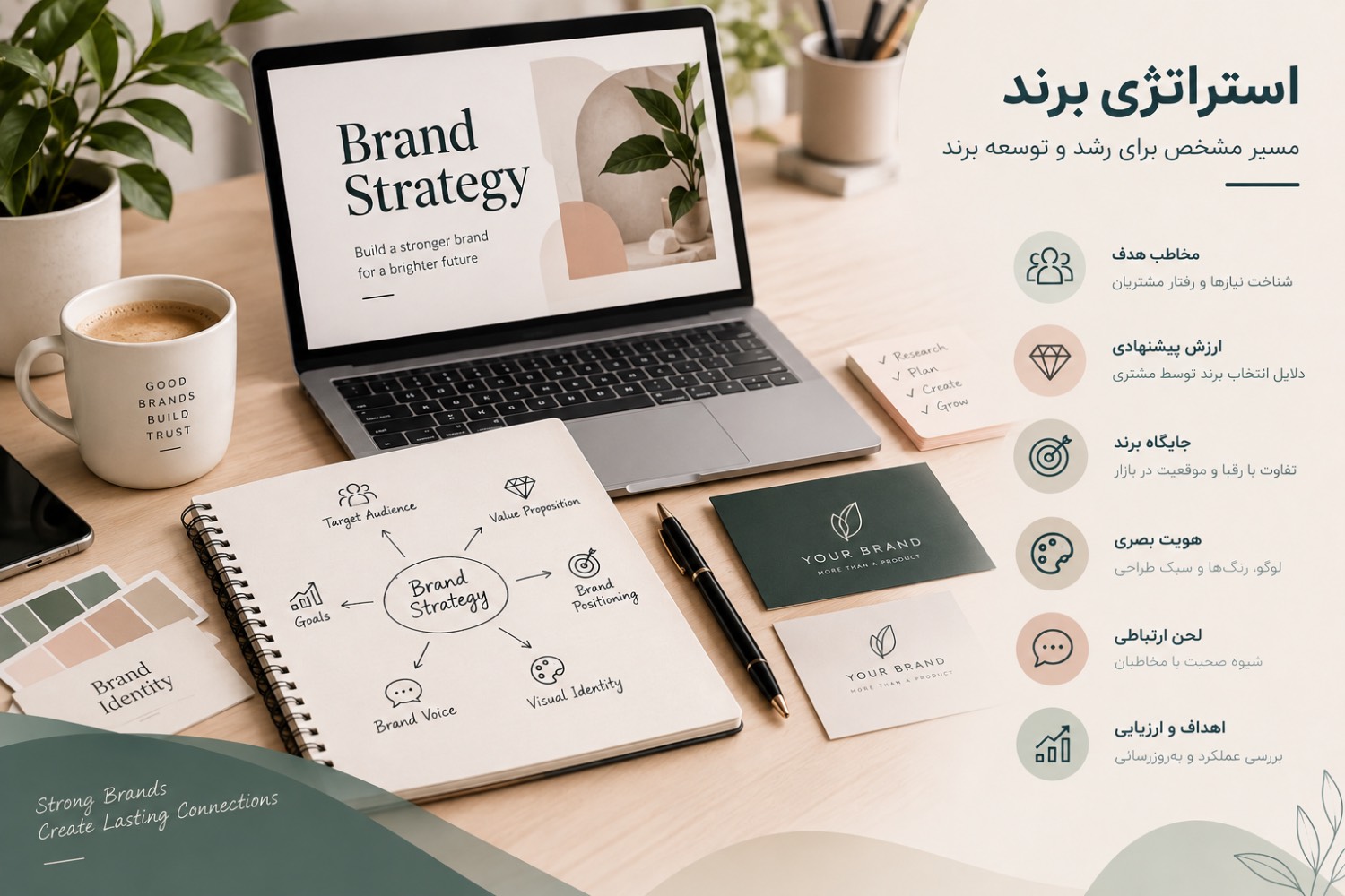 استراتژی برند و عناصر اصلی آن