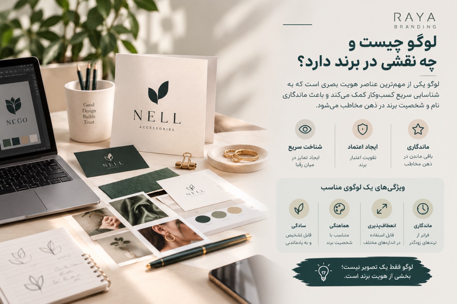 لوگو و نقش آن در هویت برند