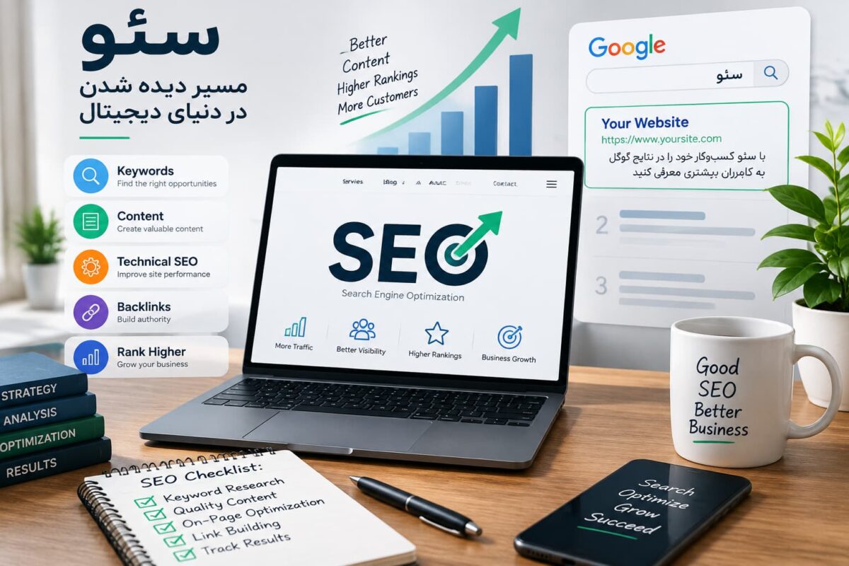 سئو سایت و افزایش رتبه در نتایج گوگل