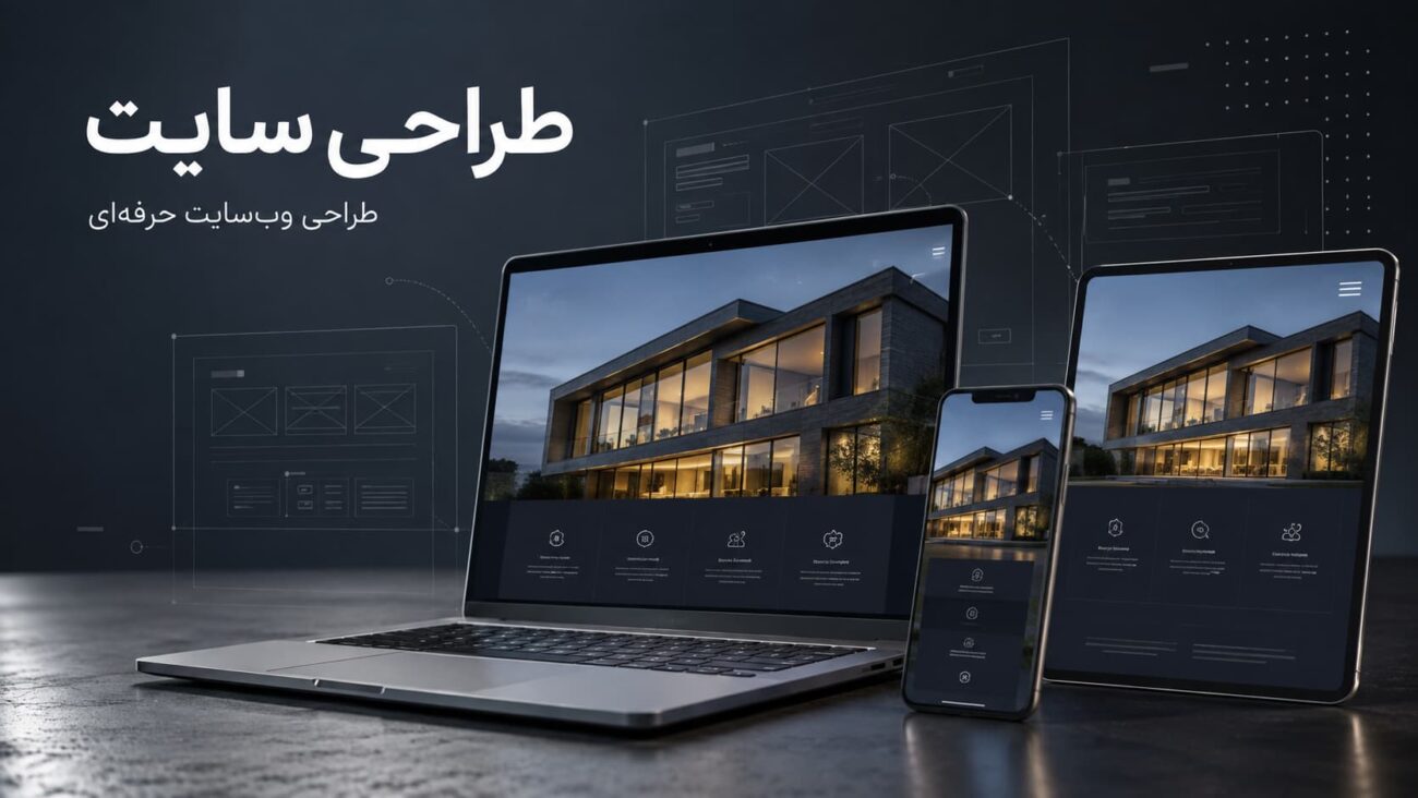 طراحی سایت حرفه‌ای و ریسپانسیو
