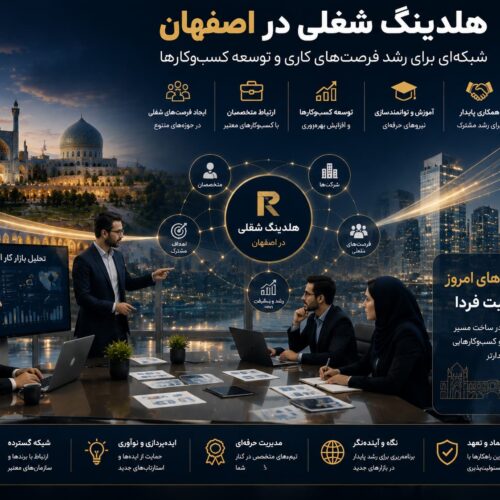 هلدینگ شغلی در اصفهان و ایجاد فرصت‌های کاری و توسعه کسب‌وکار