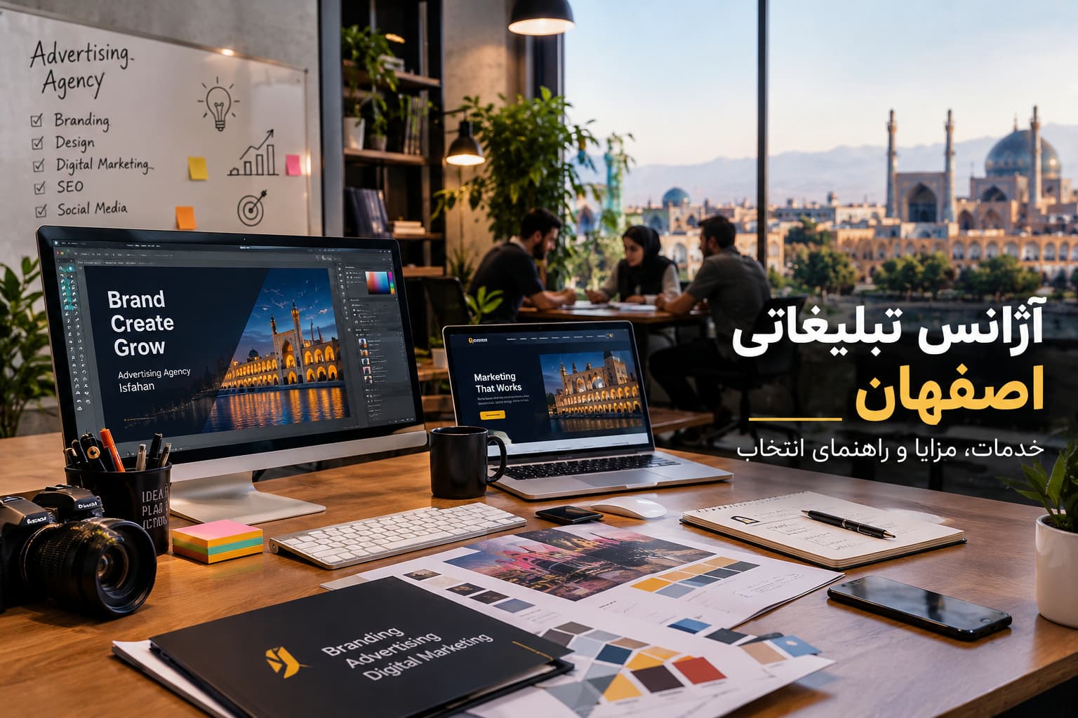 آژانس تبلیغاتی اصفهان و خدمات برندینگ و بازاریابی