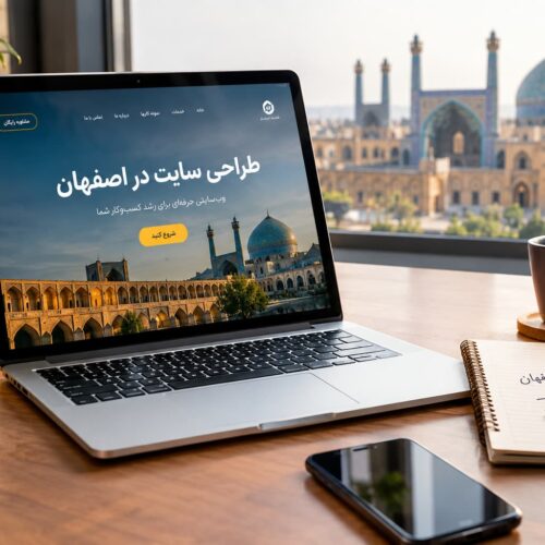 طراحی سایت در اصفهان برای کسب‌وکارها